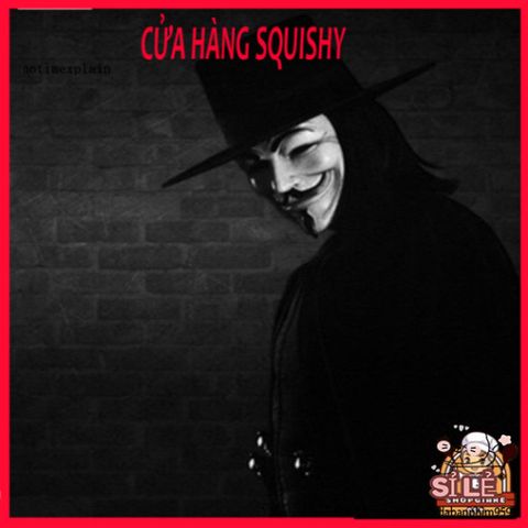 Mặt nạ V for Vendetta - Phụ kiện Halloween độc đáo, lý tưởng cho tiệc hóa trang và cosplay, an toàn sức khỏe, chất liệu nhựa cao cấp.