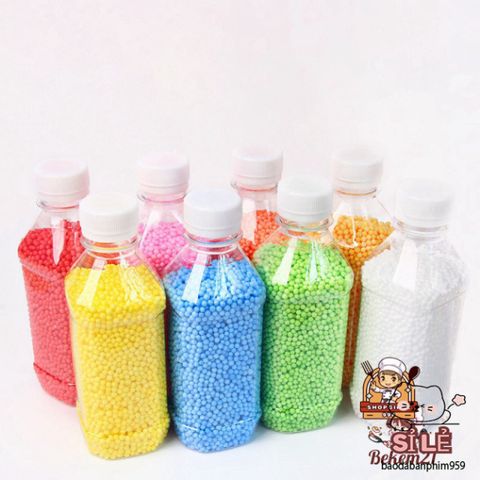 Hạt Nở Ngâm Nước Nhiều Màu Sắc 100gr - Trang Trí Sáng Tạo Cho Bàn Làm Việc và Sự Kiện, Chơi Đùa Thú Vị Cho Trẻ Em