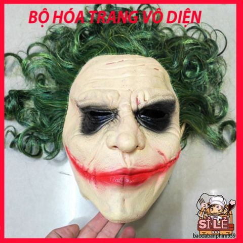 Mặt Nạ Hình Đầu Cá Xanh - Mặt Nạ Silicone Vui Nhộn Cho Halloween, Tiệc Hóa Trang, Phù Hợp Với Người Lớn & Trẻ Em