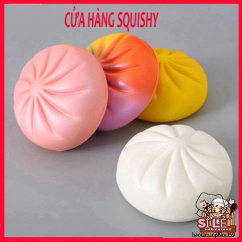 Bánh Bao Squishy Gudetama - Đồ Chơi Giải Tỏa Stress Nhẹ Nhàng, Móc Khóa Dễ Thương, Quà Tặng Ý Nghĩa Cho Trẻ Em