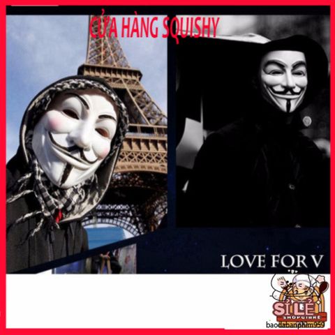 Mặt Nạ Hacker Anonymous Trắng - Phụ Kiện Thời Trang Bí Ẩn, Biểu Tượng Văn Hóa Hacker, Quà Tặng Thú Vị cho Fan