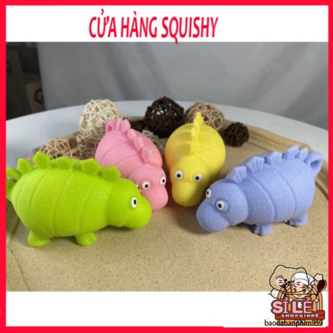 Squishy Khủng Long Thời Tiền Sử Phát Sáng - Đồ Chơi Giải Tỏa Căng Thẳng Cho Trẻ Em - Món Quà Tuyệt Vời Giúp Giải Trí