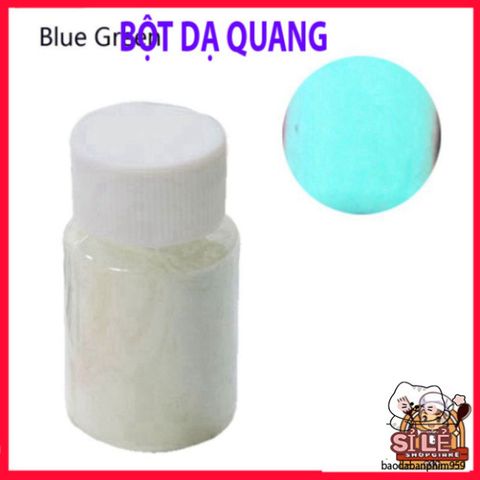 Bộ 12 Màu Bột Dạ Quang Phát Sáng Trong Tối - Phụ Kiện Trang Sức Resin Handmade Tỏa Sáng Ngây Ngất