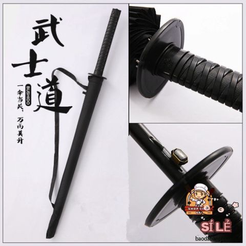 Ô Dù Nhật Bản Samurai Cán Dài Sang Trọng 105cm - Phong Cách Quá Khổ Cho Nam Nữ, Thiết Kế Đẹp Mới Lạ