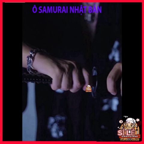 Ô Dù Nhật Bản Samurai Cán Dài Sang Trọng 105cm - Phong Cách Quá Khổ Cho Nam Nữ, Thiết Kế Đẹp Mới Lạ