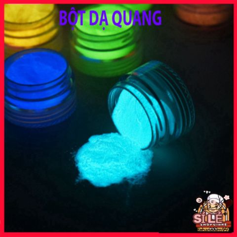 Bột Dạ Quang Nhiều Màu Phát Sáng - 5g, Vật Liệu Nghệ Thuật Cho Trang Trí Sống Động, Hiệu Ứng Ánh Sáng Rực Rỡ