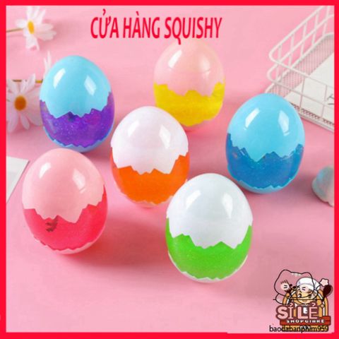 Đồ Chơi SLIME Hình Cái Trứng Lớn Gudetama - Thú Vị, Giải Stress, Sáng Tạo, Dành Cho Trẻ Em và Người Yêu Thích Thú Nhồi Bông