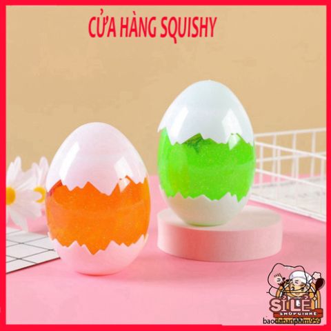 Đồ Chơi SLIME Hình Cái Trứng Lớn Gudetama - Thú Vị, Giải Stress, Sáng Tạo, Dành Cho Trẻ Em và Người Yêu Thích Thú Nhồi Bông