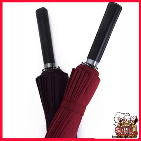 Ô 24 Nan Siêu Rộng Chống Nắng Mưa - Dù Bền Chắc, Vải Chống UV, Tay Cầm Da Thoải Mái - Phụ Kiện Ngoài Trời Thời Trang