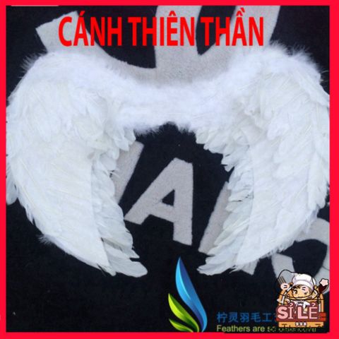 Bộ Cánh Thiên Thần Cosplay Trắng Cho Bé - 11 Kích Cỡ, Phù Hợp Biểu Diễn, Hóa Trang, Chụp Ảnh Sự Kiện, Lông Vũ Mềm Mại