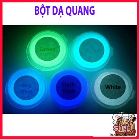 Hộp 1kg Bột Dạ Quang Epoxy Phát Sáng Ban Đêm - Trường Thịnh cho DIY, Sơn Trang Trí và Không Gian Kỳ Diệu