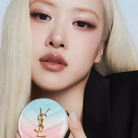 Phấn Nước YSL Touche Éclat Glow-Pact Cushion Limited Valentine B10 Porcelain - Chống Nắng SPF50+ PA++++ & Lớp Nền Tự Nhiên Rạng Rỡ