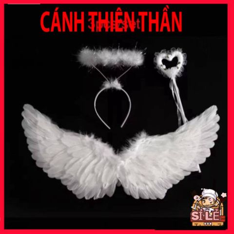 Đôi Cánh Thiên Thần Trắng Cho Bé - Đồ Chơi Lông Vũ Dễ Thương, Phù Hợp Trẻ 1-4 Tuổi, Kiểu Dáng Đáng Yêu, Quà Tặng Ý Nghĩa