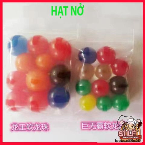 Set 50 Viên Hạt Nở Lớn Nhiều Màu Sắc - Đồ Chơi Sáng Tạo Trang Trí Tiệc Tùng, Phát Triển Kỹ Năng Tư Duy Cho Trẻ Em