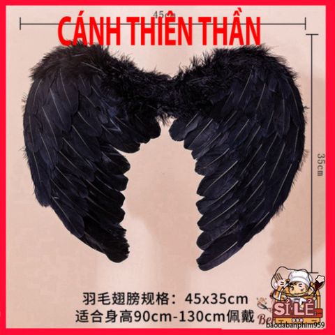 Cánh Lông Vũ Cosplay Halloween Trẻ Em - Phụ Kiện Lễ Hội Độc Đáo Màu Trắng/Đen/Hồng, Hoàn Hảo Cho Hóa Trang và Chụp Ảnh