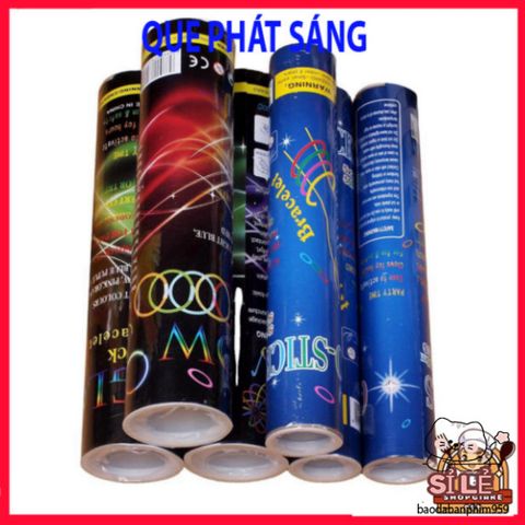 Bộ 100 Que Phát Sáng Dạ Quang Màu Sắc Kèm 100 Đầu Nối - Đồ Chơi Tiệc Tùng, Trang Trí Lễ Hội, Vòng Đeo Tay DIY An Toàn Cho Trẻ Em