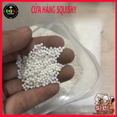 Bịch 250gr Hạt Nở Ngâm Nước Trang Trí Nhà Cửa và Bể Cá - Đàn Hồi Cao Slime Squishy 7-8 MM Thú Vị Cho Trẻ Em
