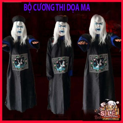 Bộ trang phục hóa trang Tử Thi Ma Quái - Thời Trang Halloween Độc Đáo cho Tiệc Tùng và Cosplay - Kích thước L, Phong Cách ấn Tượng