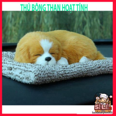Bông Chó Chihuahua Bằng Than Hoạt Tính - Khử Mùi Ô Tô Hiệu Quả, Phụ Kiện Dễ Thương Cho Không Gian Xe Hơi
