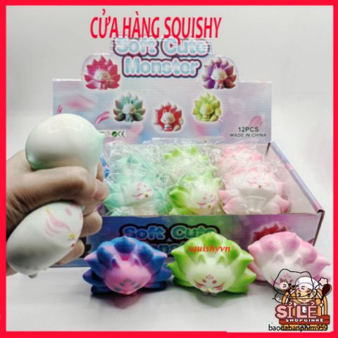 Hồ Ly Tinh Xanh Dương 7 Màu Squishy - Đồ Chơi Giải Trí Siêu Dễ Thương, Giảm Căng Thẳng Cho Trẻ Em