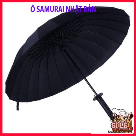 Ô Dù Katana Nhật Bản 16 Nan - Phụ Kiện Thời Trang Che Nắng, Kháng Mưa - Thiết Kế Độc Đáo Giống Kiếm Nhật Bản