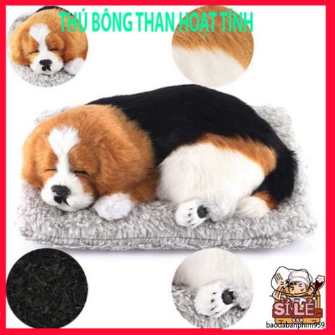 Thú Nhồi Bông Trang Trí Taplo Ô Tô - Hút Ẩm Khử Mùi Than Hoạt Tính, Kích Thước 20x28cm, Đồ Nội Thất Xe Đẹp Mát Mẻ