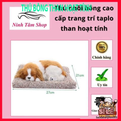 Thú Nhồi Bông Trang Trí Taplo Ô Tô - Hút Ẩm Khử Mùi Than Hoạt Tính, Kích Thước 20x28cm, Đồ Nội Thất Xe Đẹp Mát Mẻ