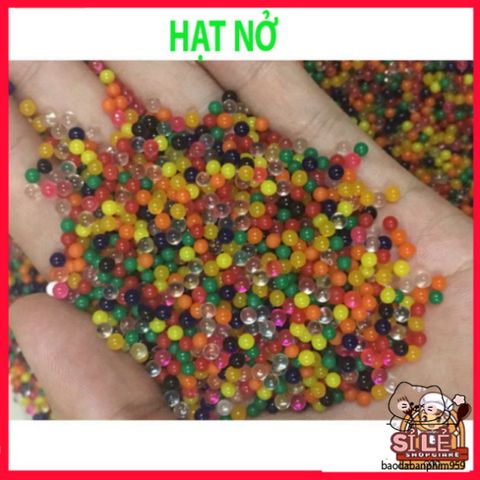 Gói 100 Viên Hạt Nở Slime Trang Trí Lọ Hoa - Hạt Tinh Thể Trồng Cây Không Cần Đất, An Toàn, Độc Đáo Cho Không Gian Sống