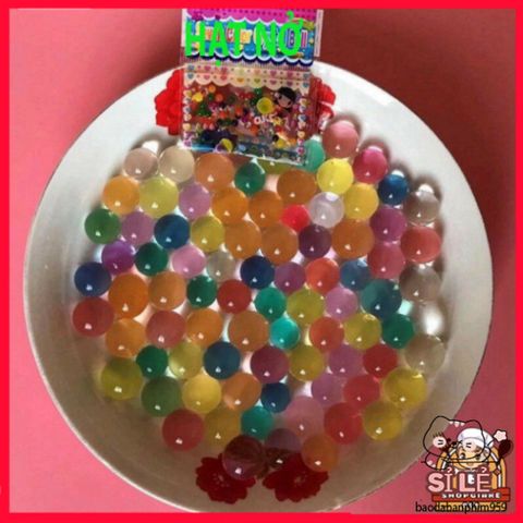Gói 100 Viên Hạt Nở Slime Trang Trí Lọ Hoa - Hạt Tinh Thể Trồng Cây Không Cần Đất, An Toàn, Độc Đáo Cho Không Gian Sống