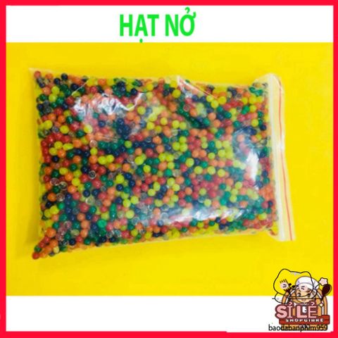Gói 100 Viên Hạt Nở Slime Trang Trí Lọ Hoa - Hạt Tinh Thể Trồng Cây Không Cần Đất, An Toàn, Độc Đáo Cho Không Gian Sống