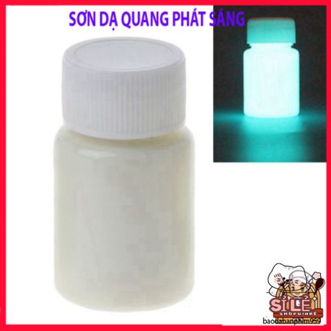 Sơn Dạ Quang 20ml [8 Màu] An Toàn, Phát Sáng Mạnh Mẽ Cho Nghệ Thuật và Trang Trí, Dễ Sử Dụng, Không Độc Hại