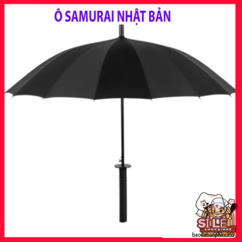 Ô Dù Samurai Nhật Bản Cán Dài - Ô Kiếm Đôi Thời Trang Cao Cấp, Chắc Chắn và Bền Bỉ cho Nam Nữ