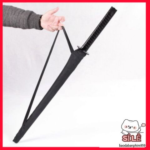 Ô Dù Samurai Nhật Bản Cán Dài - Ô Kiếm Đôi Thời Trang Cao Cấp, Chắc Chắn và Bền Bỉ cho Nam Nữ