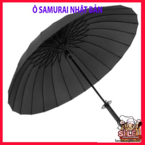 Ô Dù Samurai Nhật Bản Cán Dài - Ô Kiếm Đôi Thời Trang Cao Cấp, Chắc Chắn và Bền Bỉ cho Nam Nữ