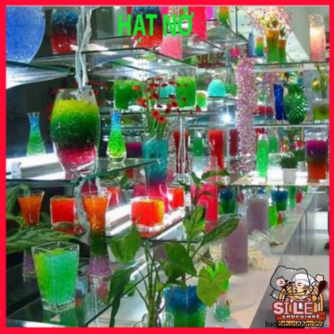 Hạt Tinh Thể Nở Trồng Cây Không Cần Đất - Giải Pháp Tiện Lợi 10.000 Viên Slime Thú Vị, Trang Trí Tiểu Cảnh Sống Động