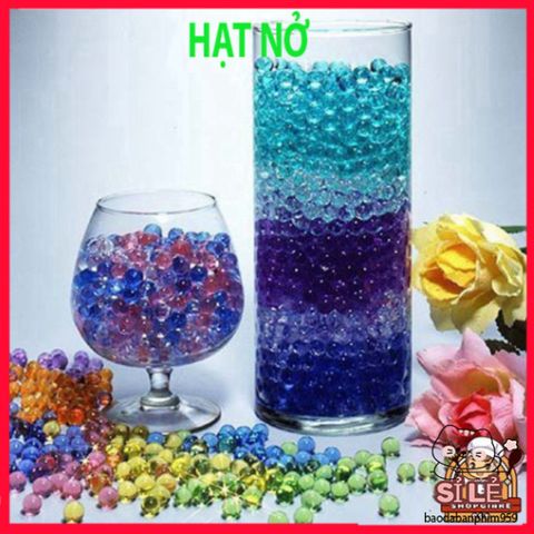 Hạt Tinh Thể Nở Trồng Cây Không Cần Đất - Giải Pháp Tiện Lợi 10.000 Viên Slime Thú Vị, Trang Trí Tiểu Cảnh Sống Động