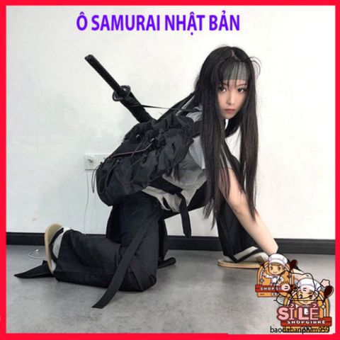 Ô Dù Katana Samurai Đen - Chống Nắng Mưa Hiệu Quả, Thiết Kế Nhật Bản Sang Trọng, Phù Hợp Thời Trang, Bảo Vệ Bạn Trong Mọi Thời Tiết