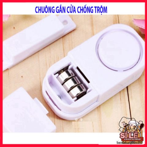 Chuông Từ Gắn Cửa Thông Báo Chống Trộm Nhỏ Gọn - Âm Thanh 105 dB, Dễ Dàng Lắp Đặt, Bảo Vệ An Ninh Gia Đình