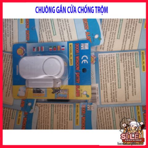 Chuông Từ Gắn Cửa Thông Báo Chống Trộm Nhỏ Gọn - Âm Thanh 105 dB, Dễ Dàng Lắp Đặt, Bảo Vệ An Ninh Gia Đình