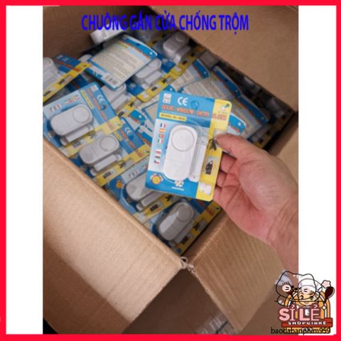 Chuông Từ Gắn Cửa Thông Báo Chống Trộm Nhỏ Gọn - Âm Thanh 105 dB, Dễ Dàng Lắp Đặt, Bảo Vệ An Ninh Gia Đình