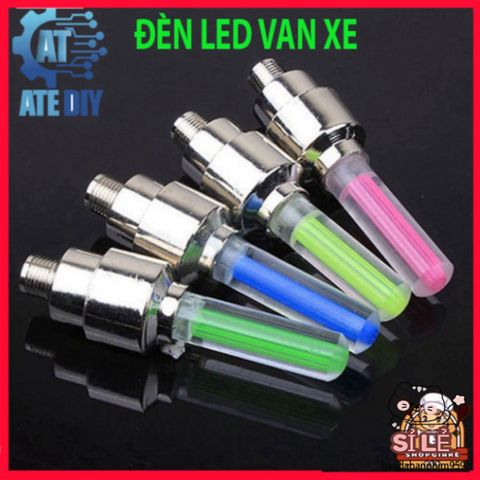 Đèn LED Neon Gắn Bánh Xe Đạp và Xe Máy - Đèn Phát Sáng Nắp Van An Toàn và Thú Vị cho Chuyến Đi Ban Đêm
