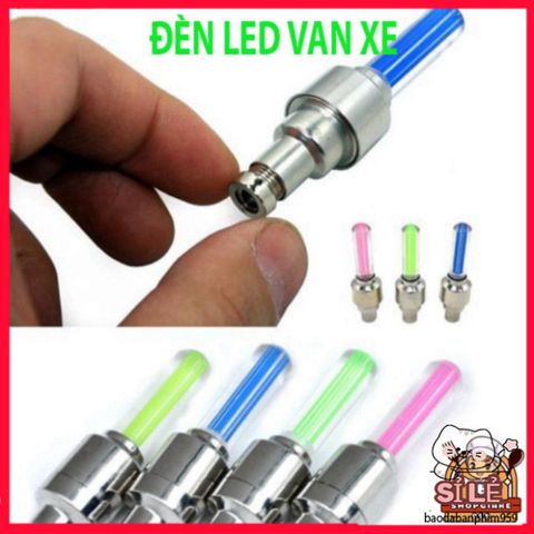 Bộ 2 Đèn LED Van Bánh Xe - Đèn Phát Sáng An Toàn Cho Xe Máy & Xe Đạp Điện, Thiết Kế Thông Minh, Tăng Cường An Ninh Ban Đêm