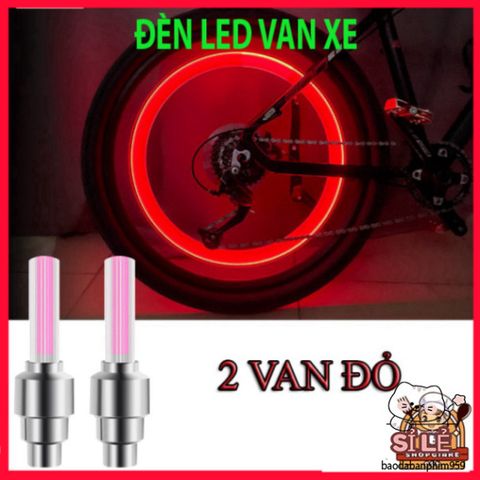 Bộ 2 Đèn LED Van Bánh Xe - Đèn Phát Sáng An Toàn Cho Xe Máy & Xe Đạp Điện, Thiết Kế Thông Minh, Tăng Cường An Ninh Ban Đêm