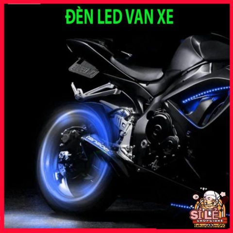 Bộ 2 Đèn Neon LED Trang Trí Xe Đạp - Đèn Cảnh Báo An Toàn Nắp Van Lốp Phát Sáng 4 Màu Sắc Rực Rỡ, Tiết Kiệm Năng Lượng, Dễ Dàng Lắp Đặt