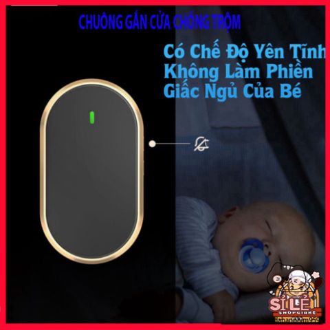 Chuông Cửa Không Dây Thông Minh - Chống Thấm Nước, Phạm Vi 300m, Âm Thanh Tùy Chọn, Tiện Ích Bảo Vệ Gia Đình