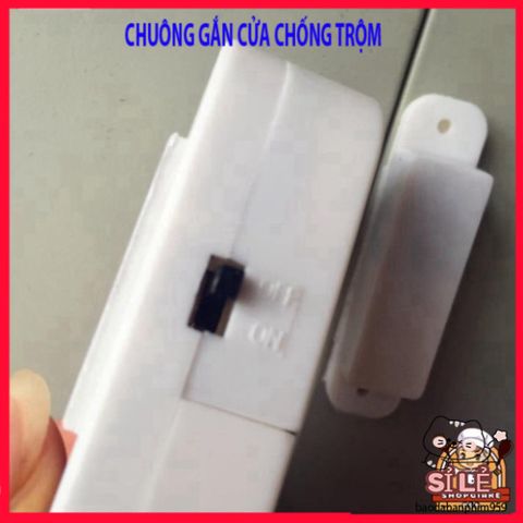 Chuông Báo Chống Trộm Gắn Cửa - Thiết Bị An Ninh Thông Minh 105dB, Tự Lắp Đặt Dễ Dàng Cho Cửa Chính, Cửa Sổ, Bảo Vệ Ngôi Nhà Bạn