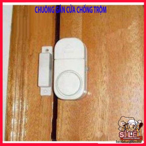Chuông Báo Chống Trộm Gắn Cửa - Thiết Bị An Ninh Thông Minh 105dB, Tự Lắp Đặt Dễ Dàng Cho Cửa Chính, Cửa Sổ, Bảo Vệ Ngôi Nhà Bạn