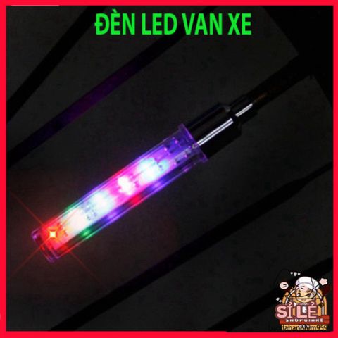 Đèn Van Xe 5 Bóng LED Nhấp Nháy 7 Màu - Trang Trí Bánh Xe An Toàn, Phát Sáng Khi Di Chuyển, Dễ Dàng Lắp Đặt Cho Mọi Loại Xe