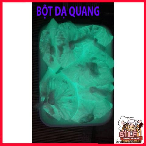 Bột Dạ Quang Xanh Dương 10g - Nguyên Liệu Phát Sáng Tuyệt Vời Cho Trang Trí và Đồ Handmade - Sáng Tạo Không Gian Ấn Tượng