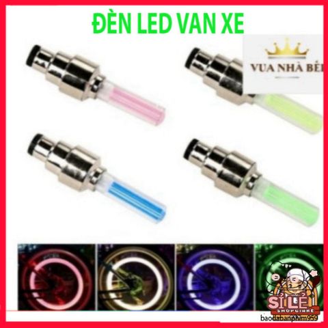 Đèn LED Gắn Nắp Van Xe - Phụ Kiện An Toàn và Thời Trang cho Xe Đạp, Xe Máy, Ô Tô - Tiết Kiệm Năng Lượng, Dễ Lắp Đặt